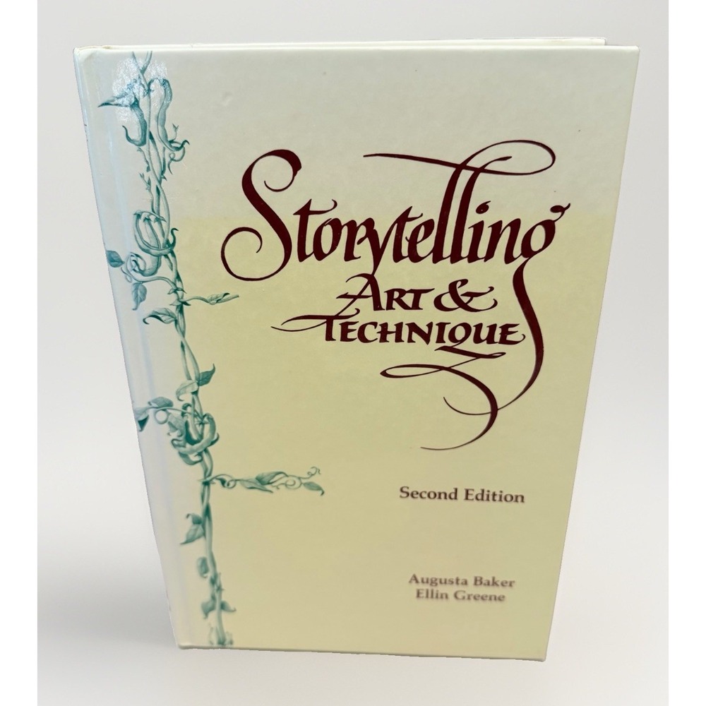 Storytelling Art and Technique Augusta Baker HC 2nd Ed Vintage Book 1987 Staging